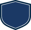 The dark blue shield of Elite Insulation in Dover, Ohio.
